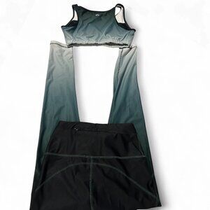 Albion Fit Set Leggings 27" Inseam and Sports Bra size XS